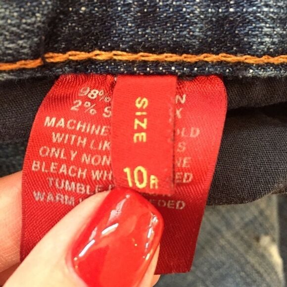 Express Distressed Jeans  - Picture 6 of 7